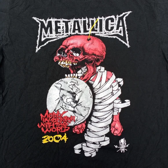 Vintage Metallica 2004 Tour Tshirt XL